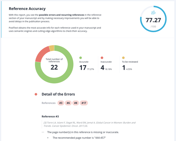 Reference Accuracy